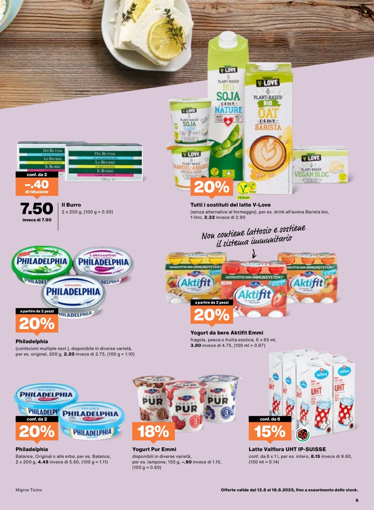 Volantino Migros - 12.8.2025 - 18.8.2025. Pagina 9. Pagina 9