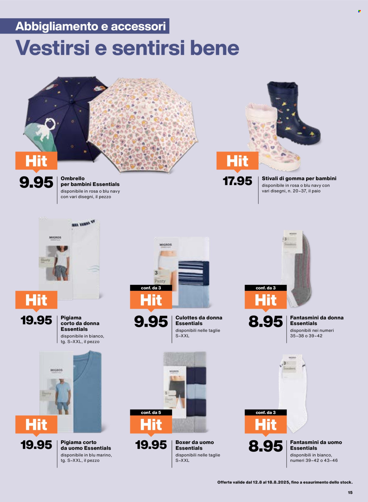 Volantino Migros - 12.8.2025 - 18.8.2025. Pagina 15. Pagina 15