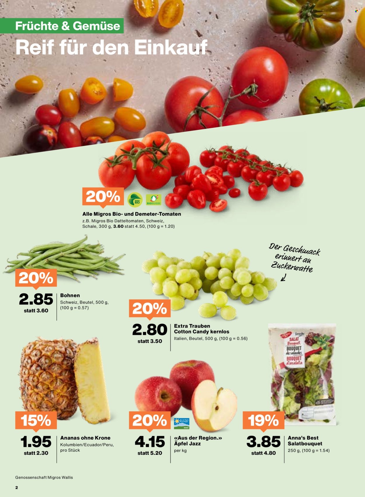Volantino Migros - 12.8.2025 - 18.8.2025. Pagina 2. Pagina 2