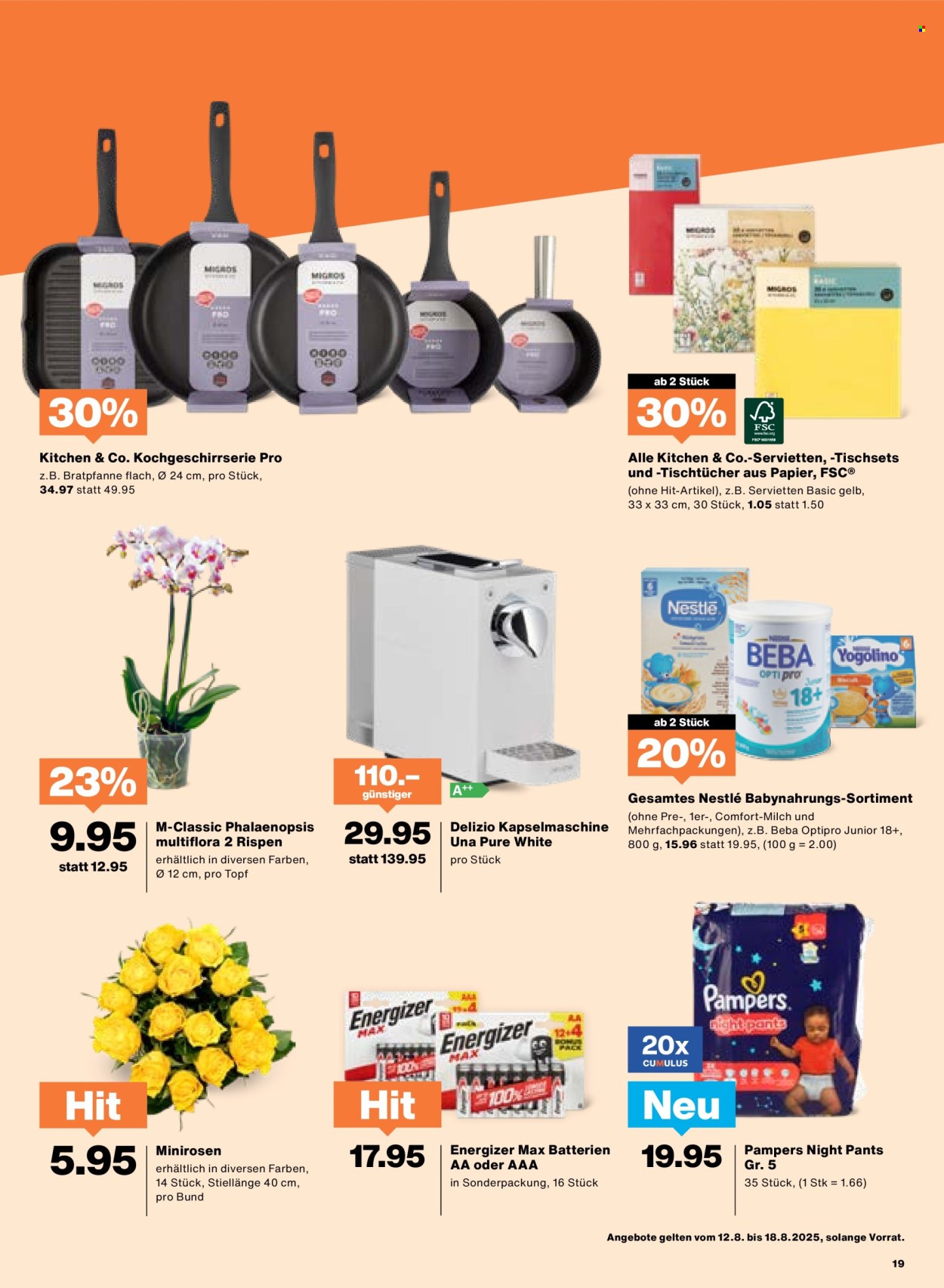 Volantino Migros - 12.8.2025 - 18.8.2025. Pagina 19. Pagina 19