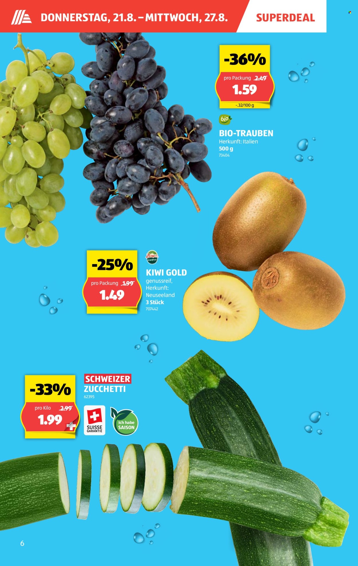 Volantino Aldi - 21.8.2025 - 27.8.2025. Pagina 6. Pagina 6