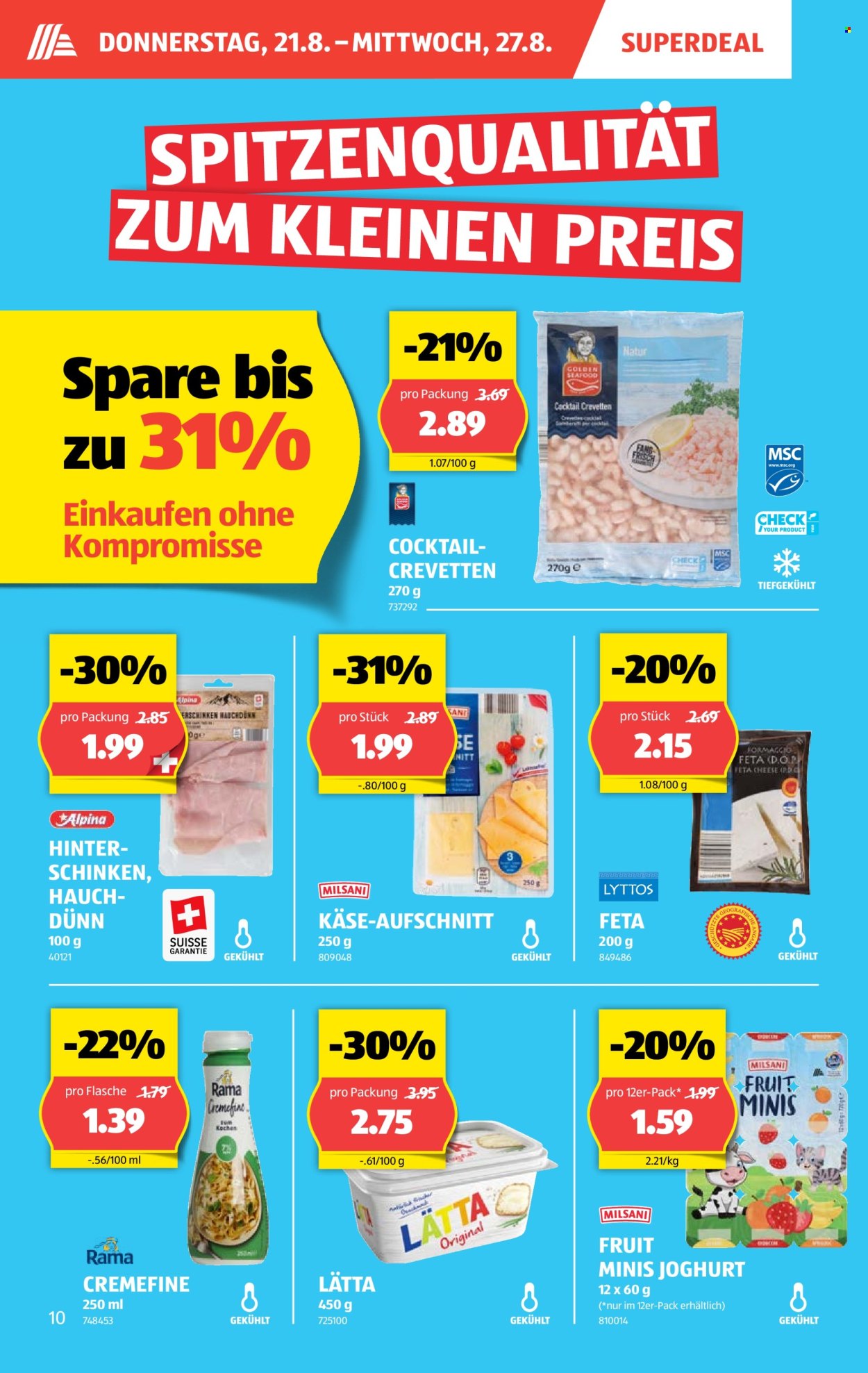 Volantino Aldi - 21.8.2025 - 27.8.2025. Pagina 10. Pagina 10