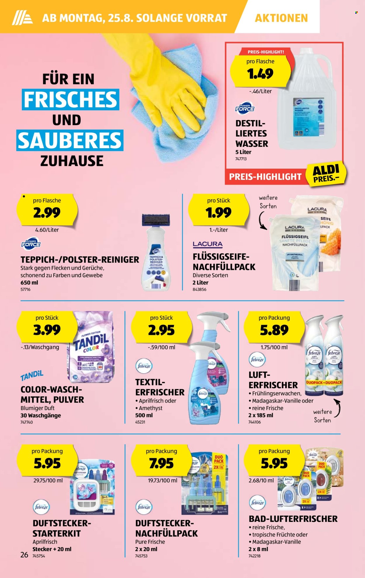 Volantino Aldi - 21.8.2025 - 27.8.2025. Pagina 26. Pagina 26