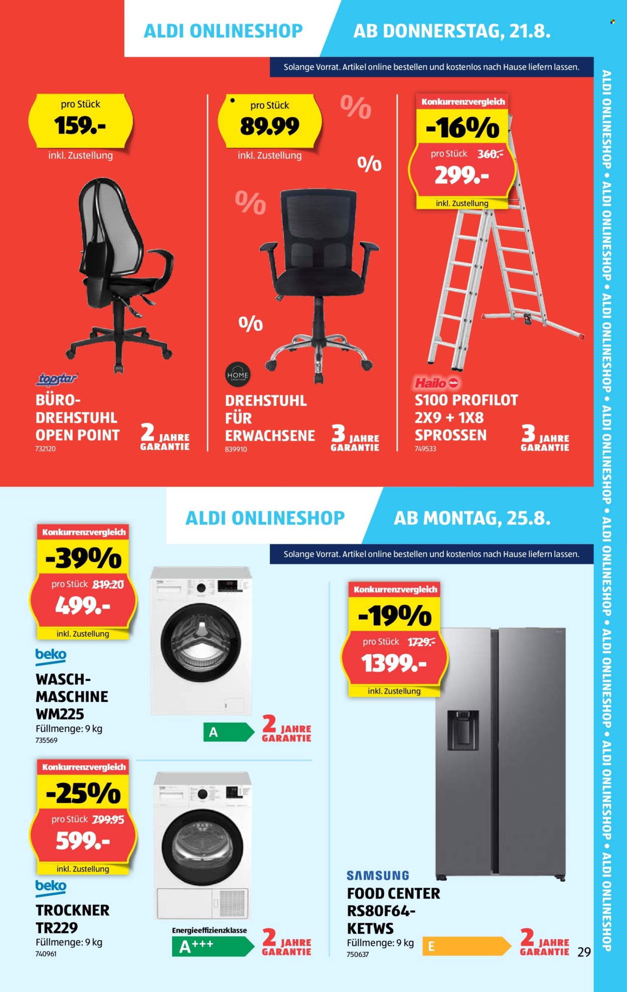 Volantino Aldi - 21.8.2025 - 27.8.2025. Pagina 29. Pagina 29
