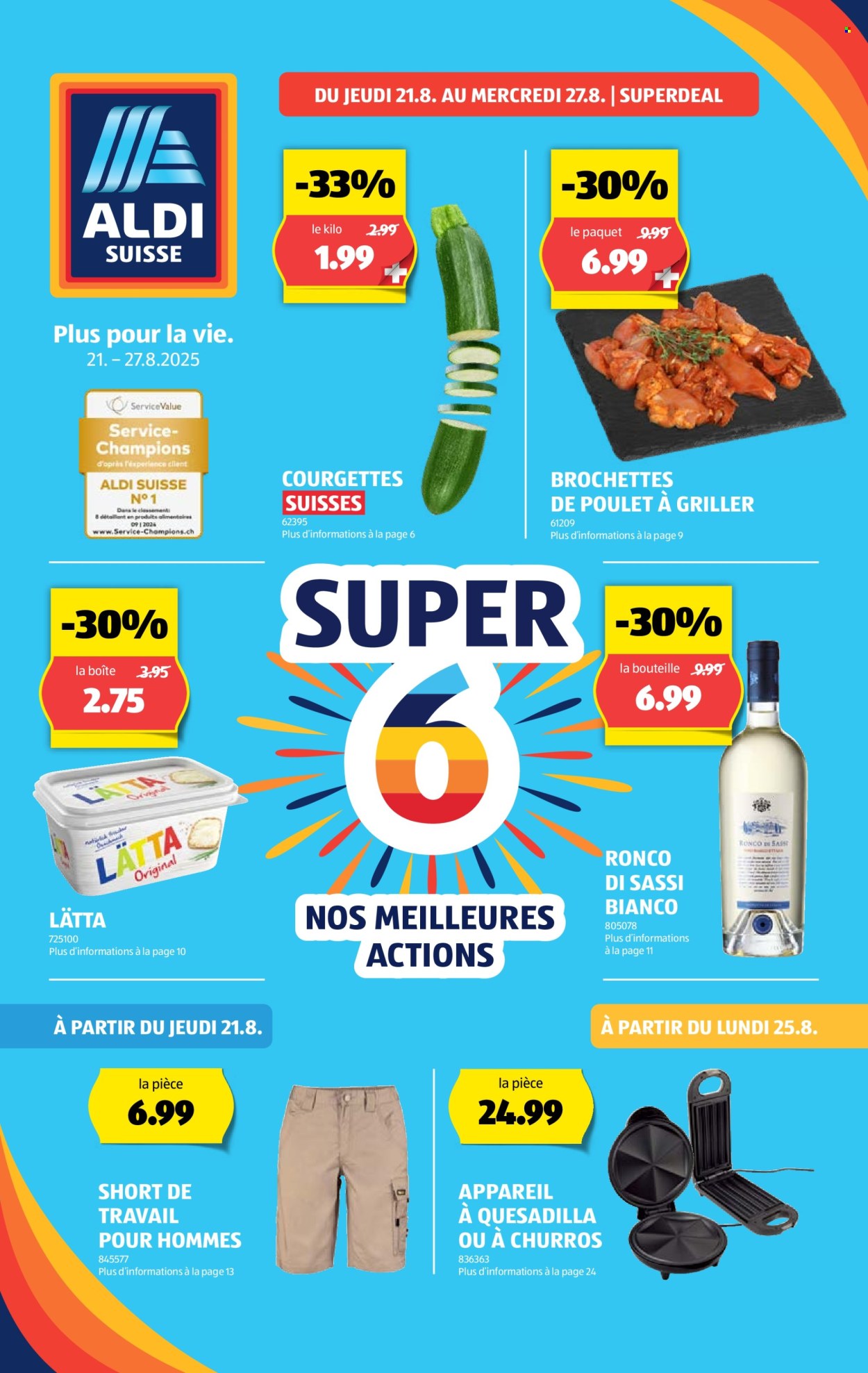 Volantino Aldi - 21.8.2025 - 27.8.2025. Pagina 1. Pagina 1