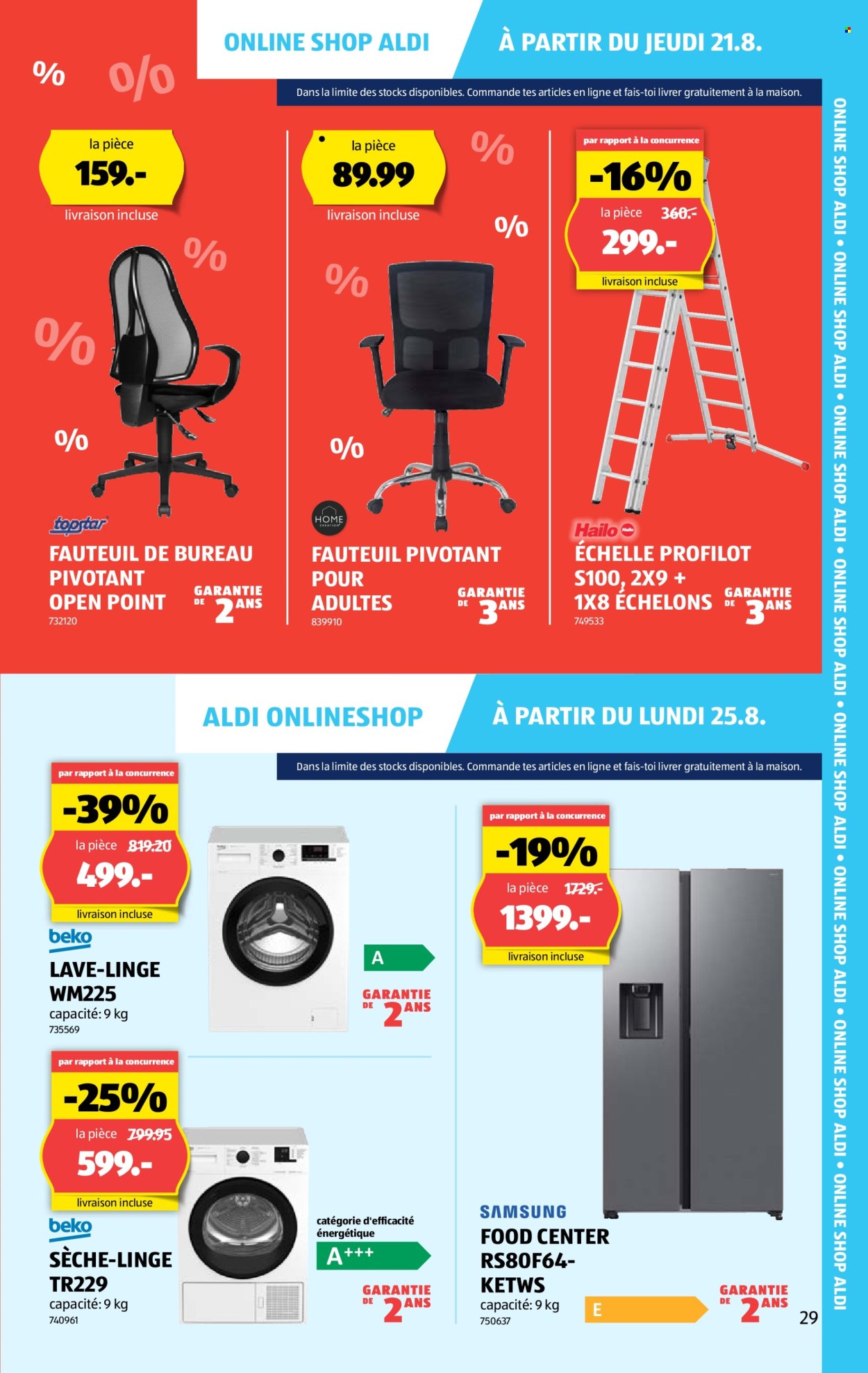 Volantino Aldi - 21.8.2025 - 27.8.2025. Pagina 29. Pagina 29