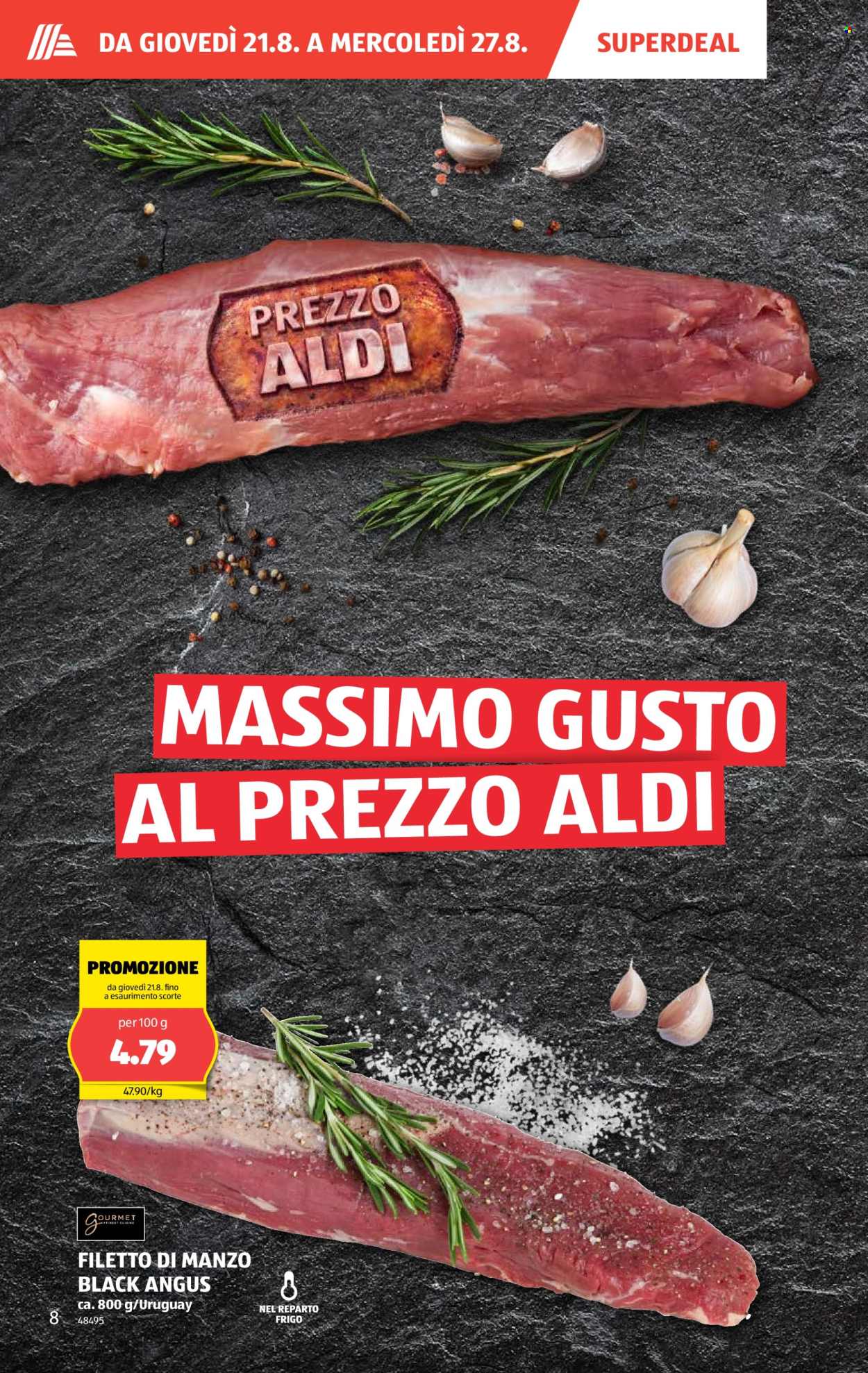 Volantino Aldi - 21.8.2025 - 27.8.2025. Pagina 8. Pagina 8