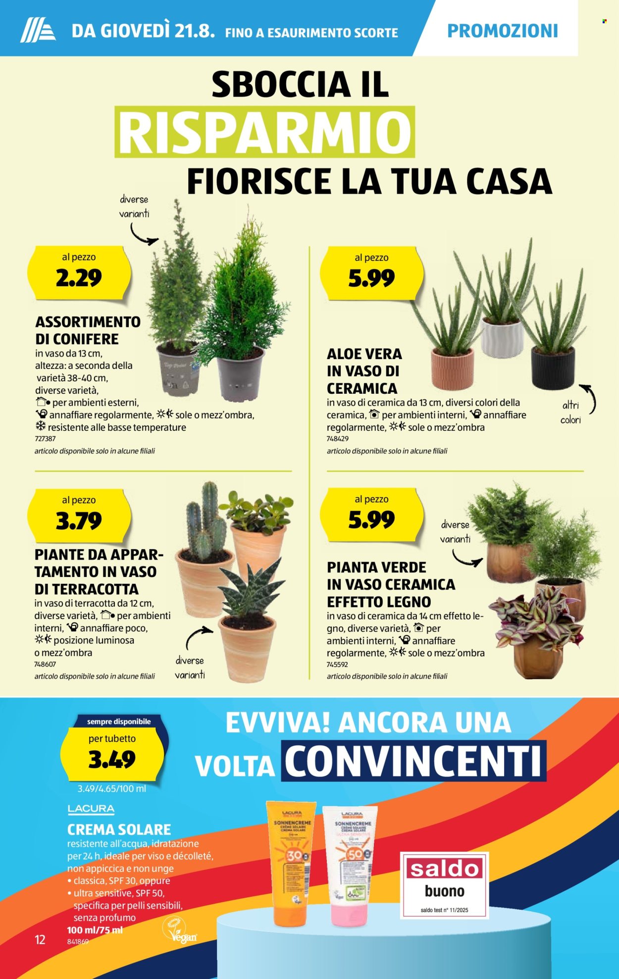 Volantino Aldi - 21.8.2025 - 27.8.2025. Pagina 12. Pagina 12