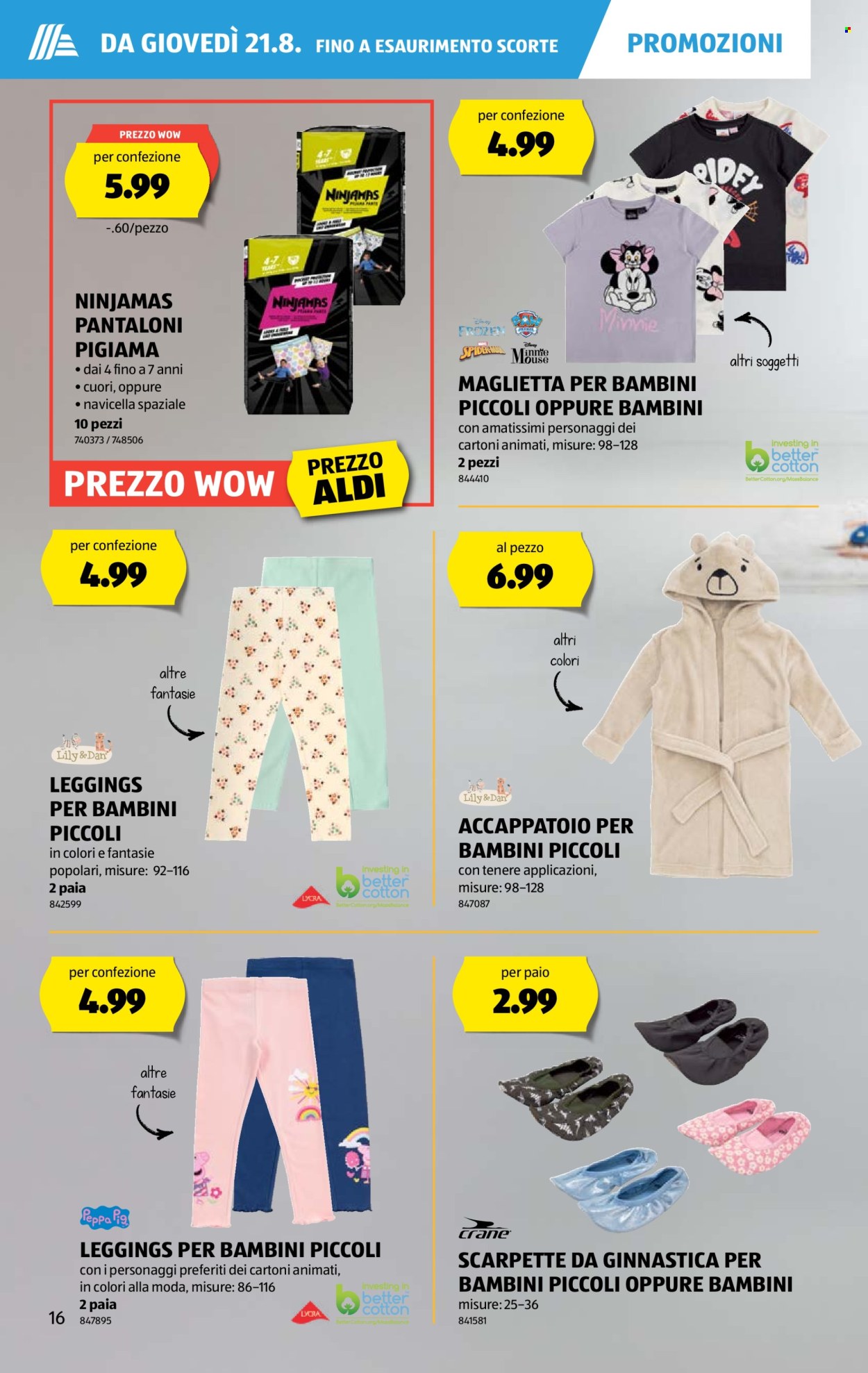 Volantino Aldi - 21.8.2025 - 27.8.2025. Pagina 16. Pagina 16