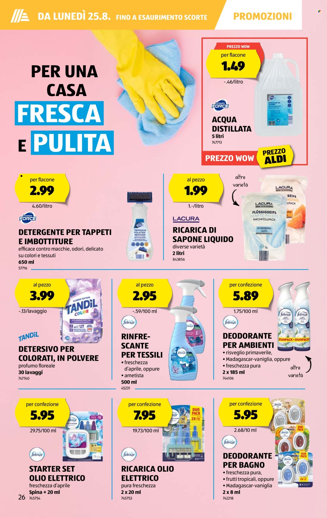 Volantino Aldi - 21.8.2025 - 27.8.2025. Pagina 26. Pagina 26