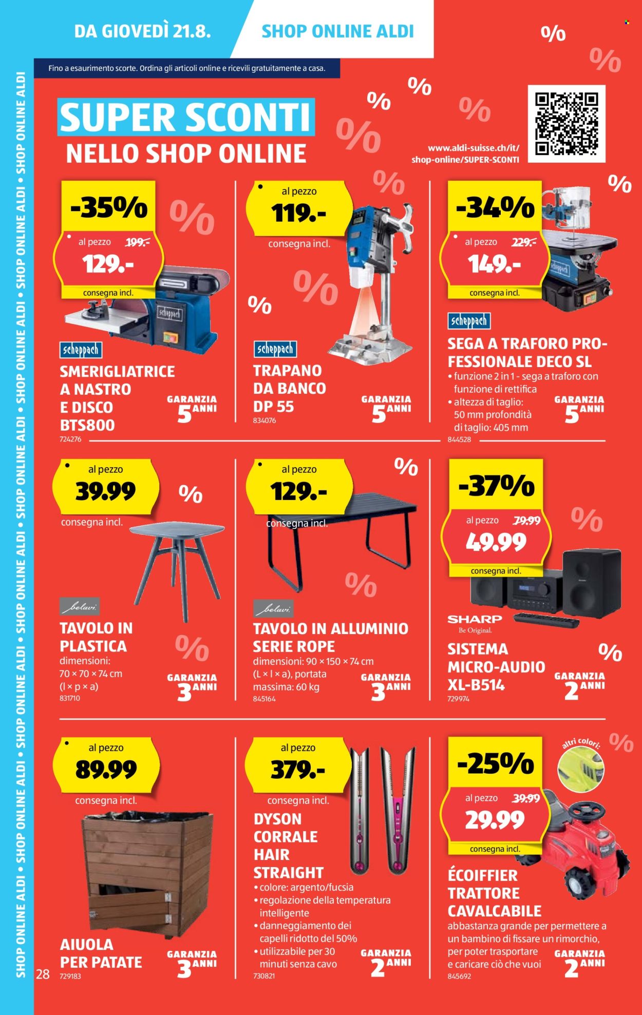 Volantino Aldi - 21.8.2025 - 27.8.2025. Pagina 28. Pagina 28