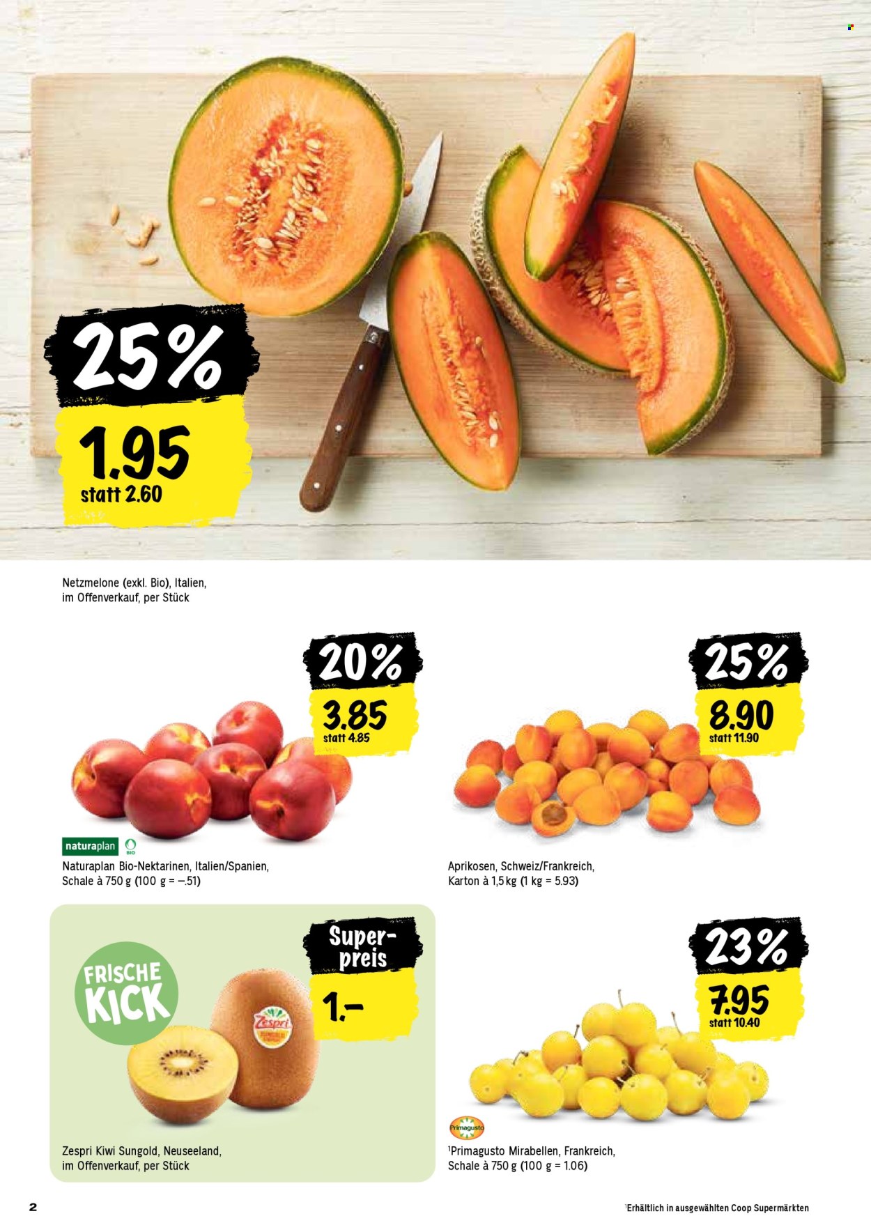 Volantino Coop - 14.8.2025 - 20.8.2025. Pagina 2. Pagina 2