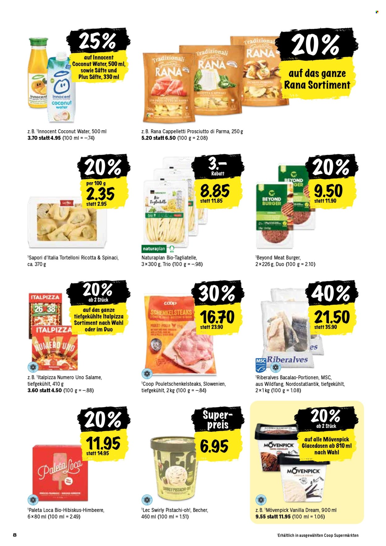Volantino Coop - 14.8.2025 - 20.8.2025. Pagina 8. Pagina 8