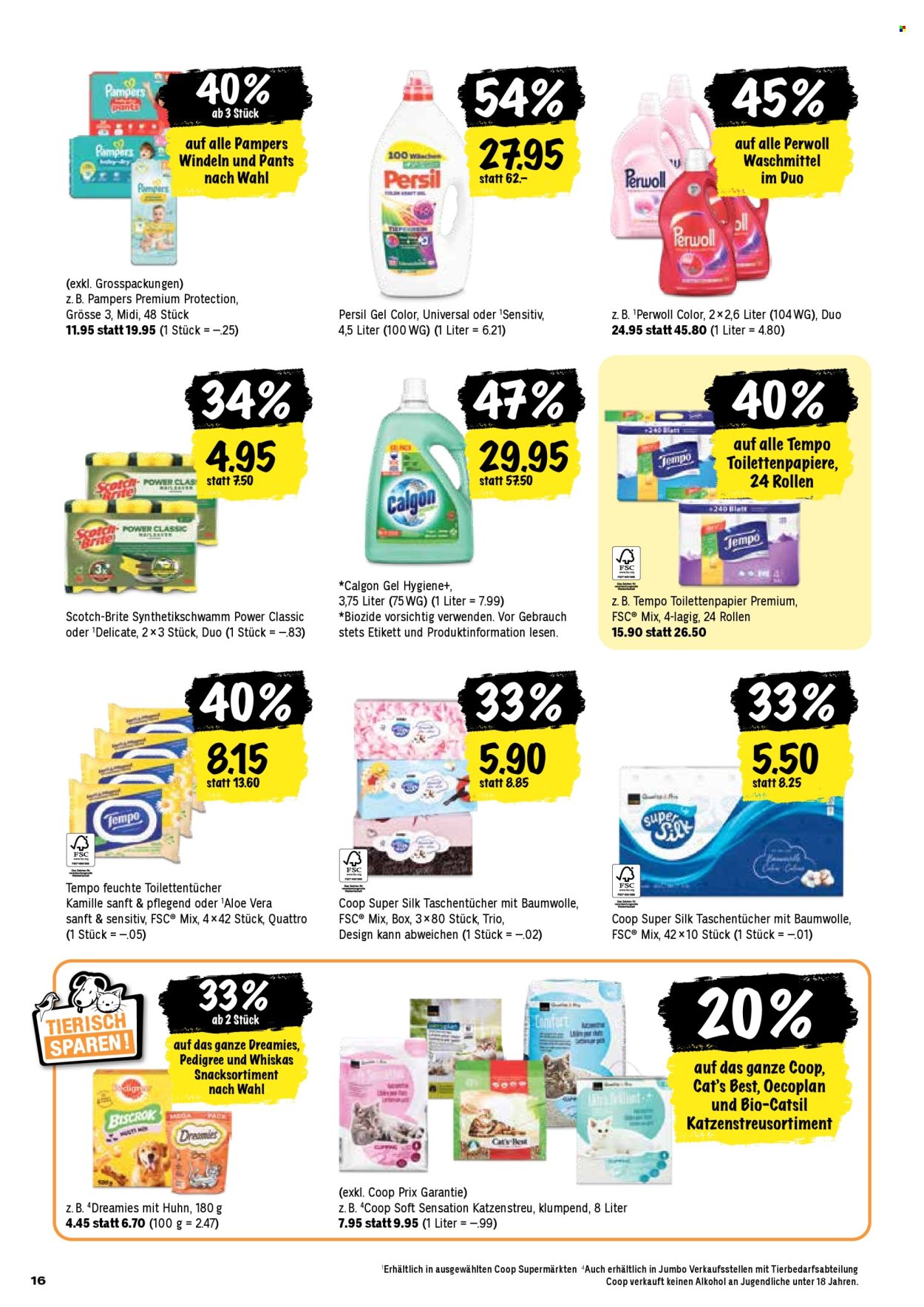 Volantino Coop - 14.8.2025 - 20.8.2025. Pagina 16. Pagina 16