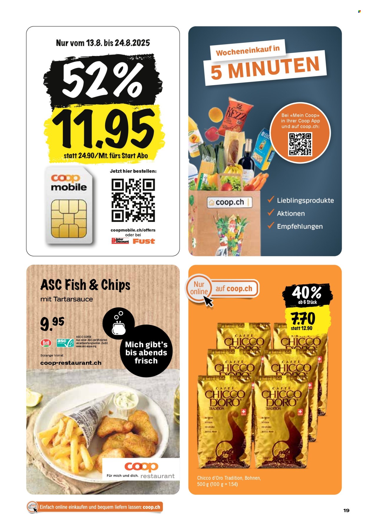 Volantino Coop - 14.8.2025 - 20.8.2025. Pagina 19. Pagina 19