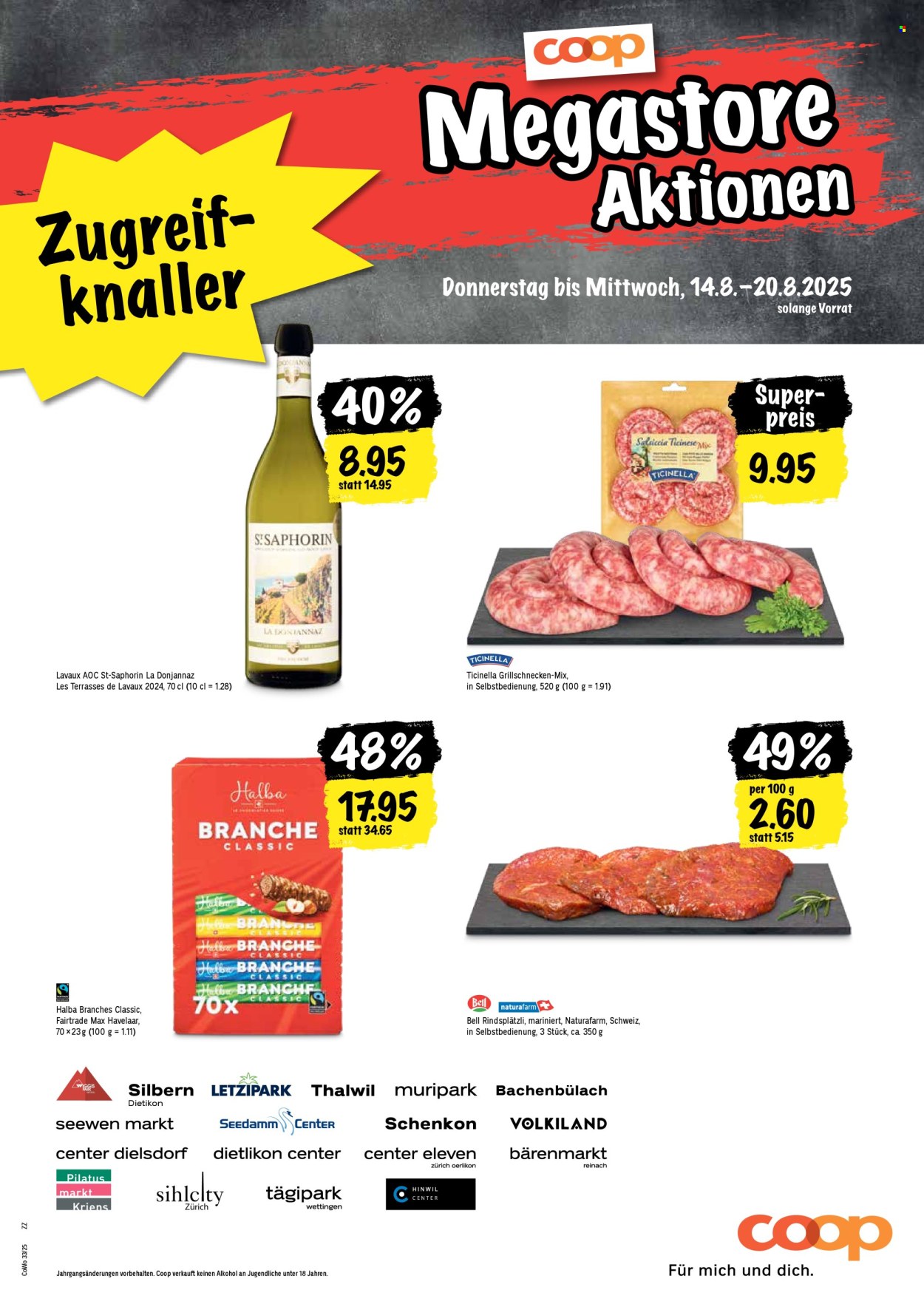Volantino Coop - 14.8.2025 - 20.8.2025. Pagina 21. Pagina 21