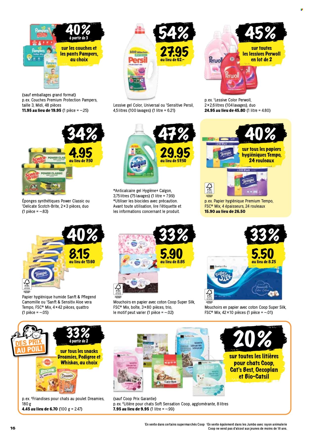 Volantino Coop - 14.8.2025 - 20.8.2025. Pagina 16. Pagina 16