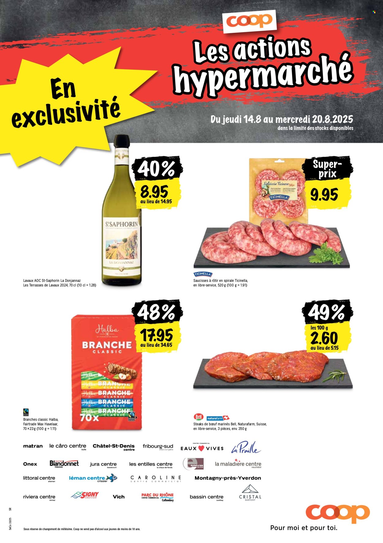 Volantino Coop - 14.8.2025 - 20.8.2025. Pagina 21. Pagina 21