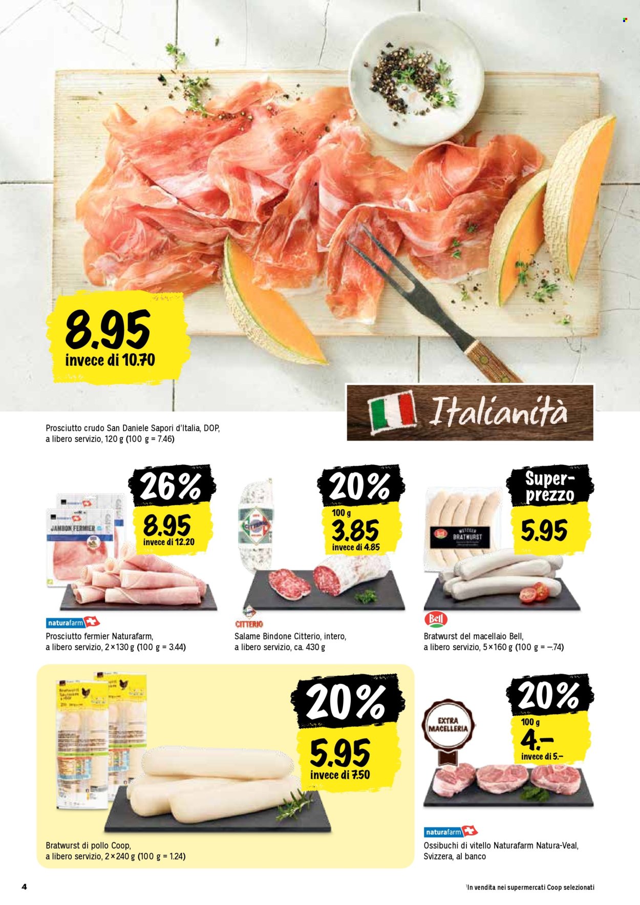 Volantino Coop - 14.8.2025 - 20.8.2025. Pagina 4. Pagina 4