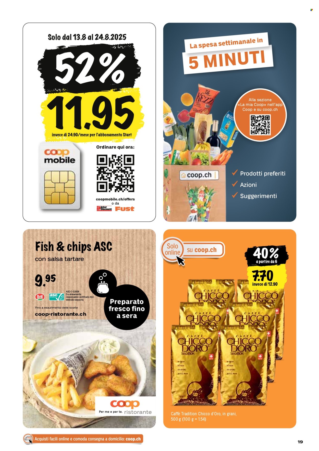 Volantino Coop - 14.8.2025 - 20.8.2025. Pagina 19. Pagina 19