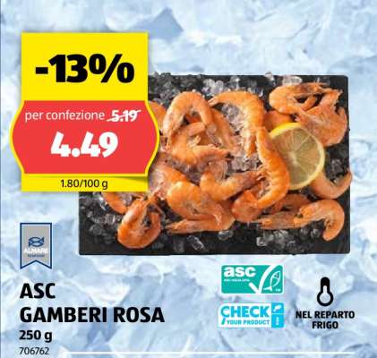 ASC GAMBERI ROSA