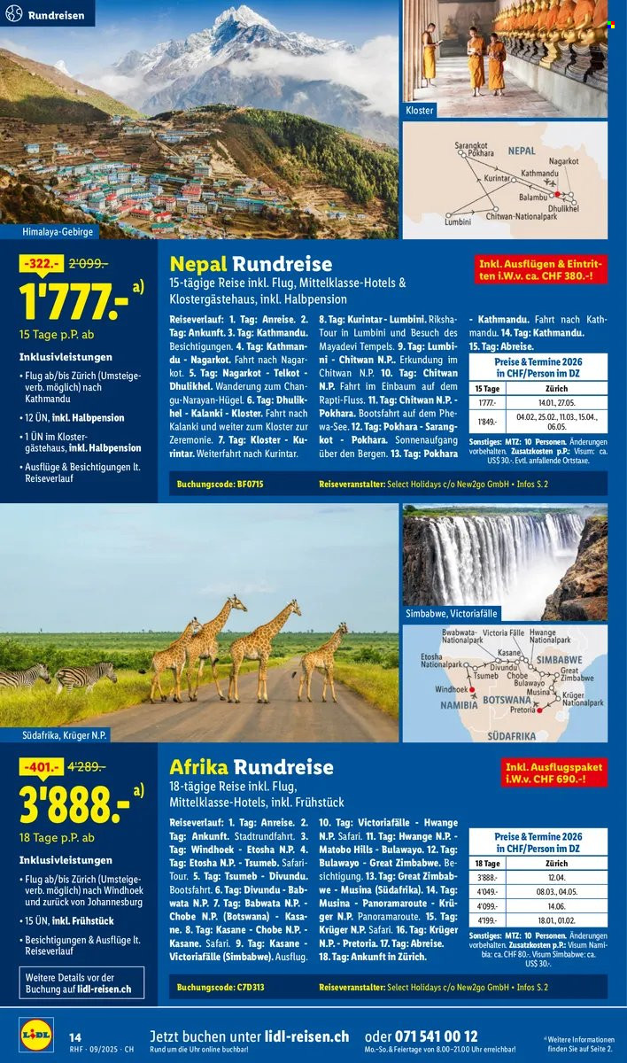 Volantino Lidl - 30.8.2025 - 30.9.2025. Pagina 14. Pagina 14