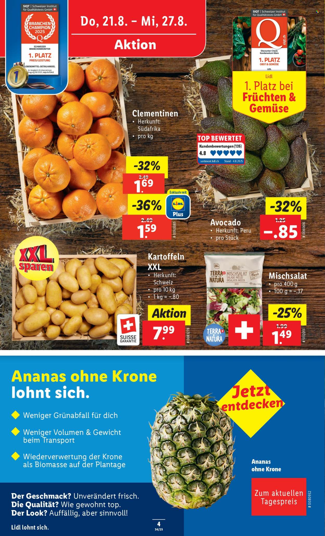 Volantino Lidl - 21.8.2025 - 27.8.2025. Pagina 4. Pagina 4