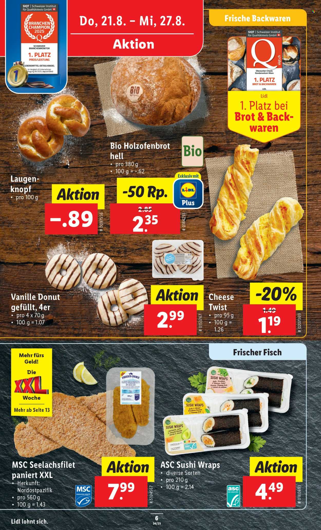Volantino Lidl - 21.8.2025 - 27.8.2025. Pagina 6. Pagina 6