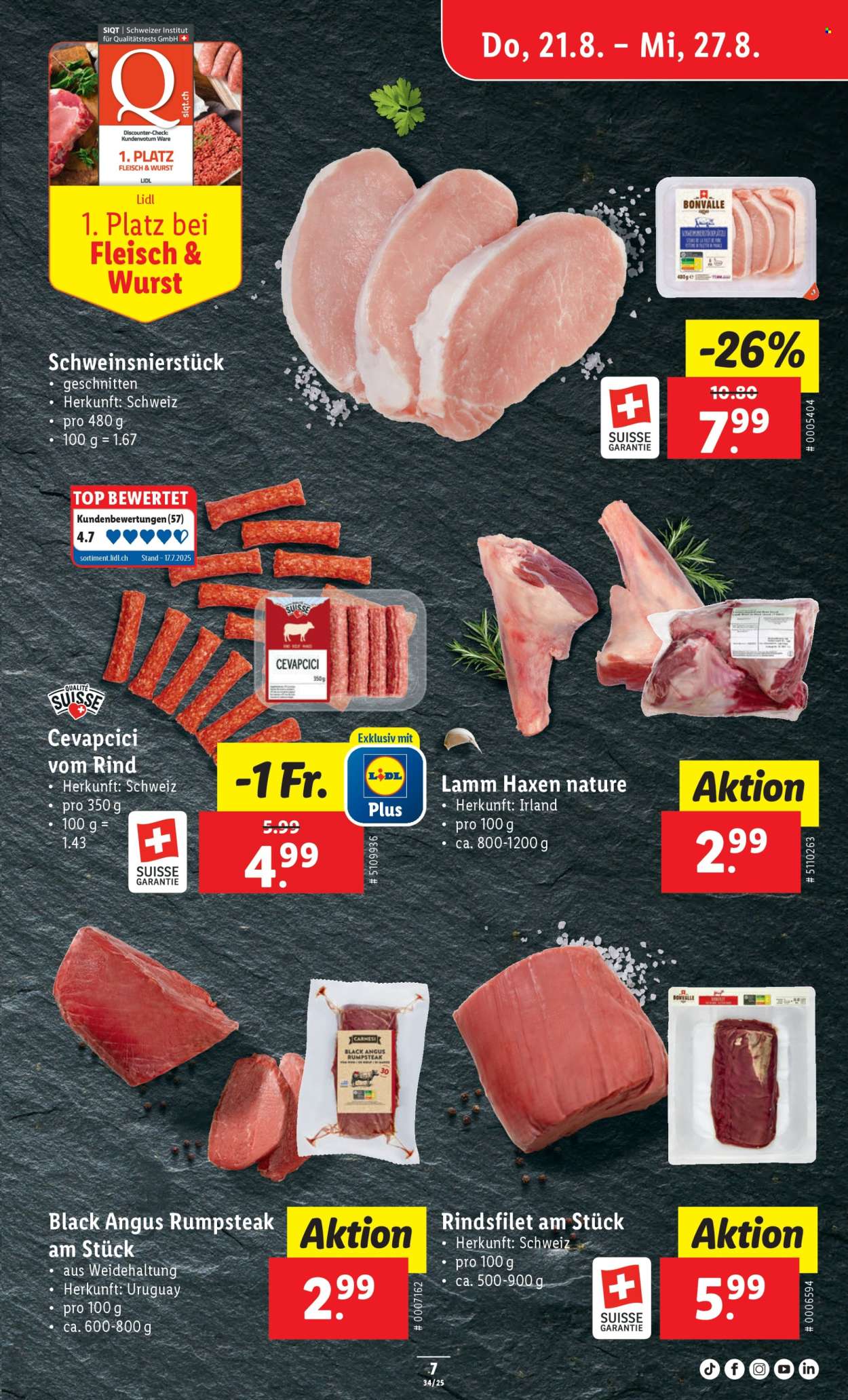 Volantino Lidl - 21.8.2025 - 27.8.2025. Pagina 7. Pagina 7