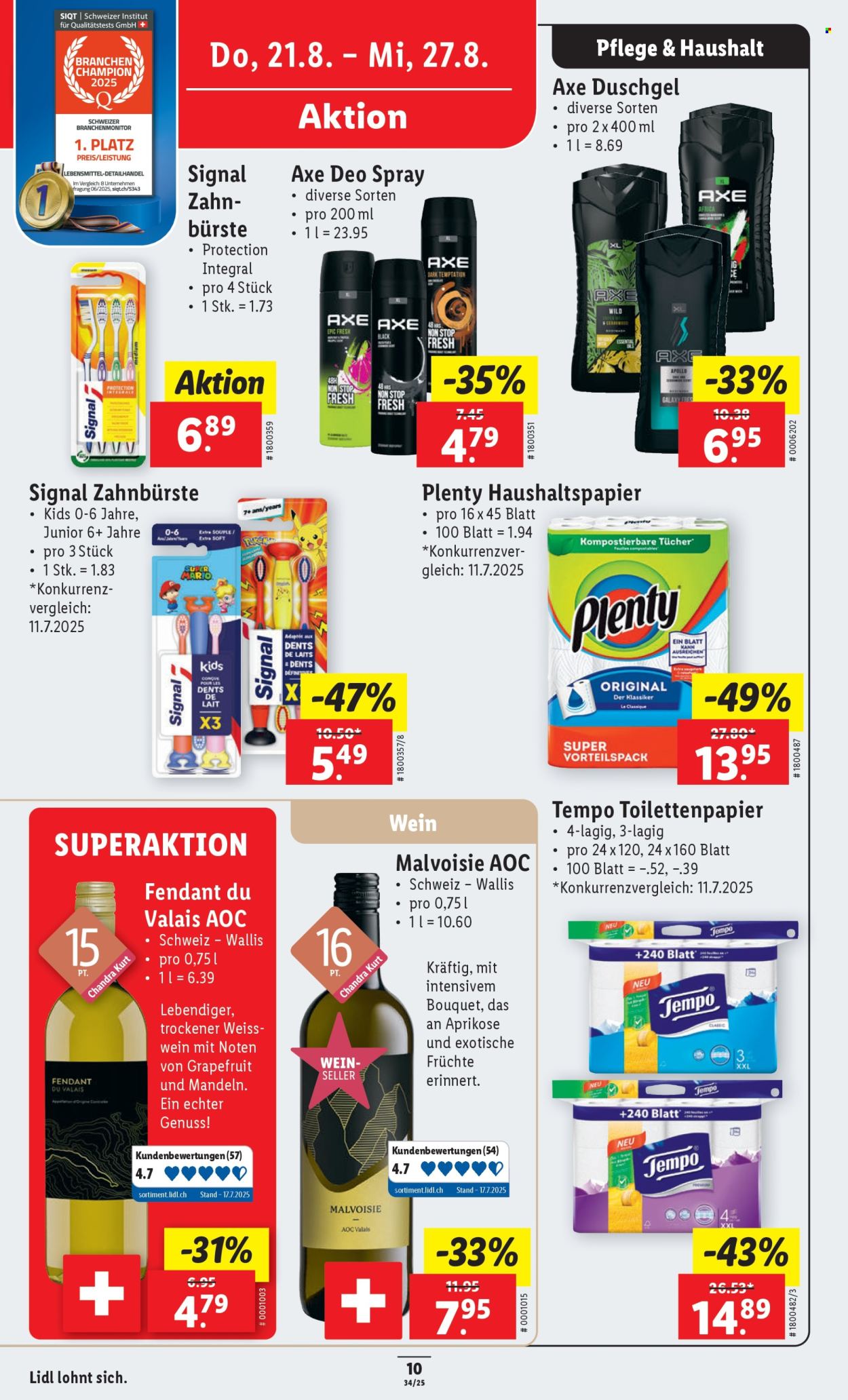 Volantino Lidl - 21.8.2025 - 27.8.2025. Pagina 12. Pagina 12