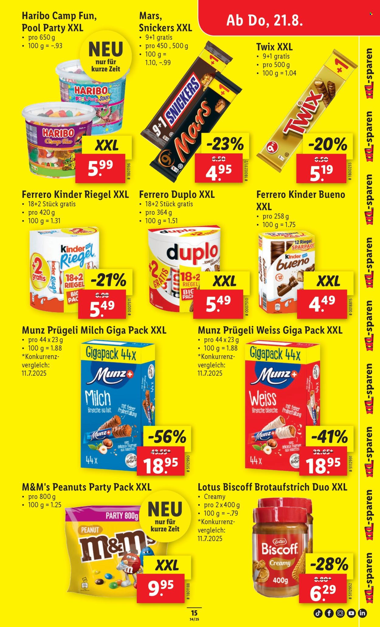 Volantino Lidl - 21.8.2025 - 27.8.2025. Pagina 17. Pagina 17