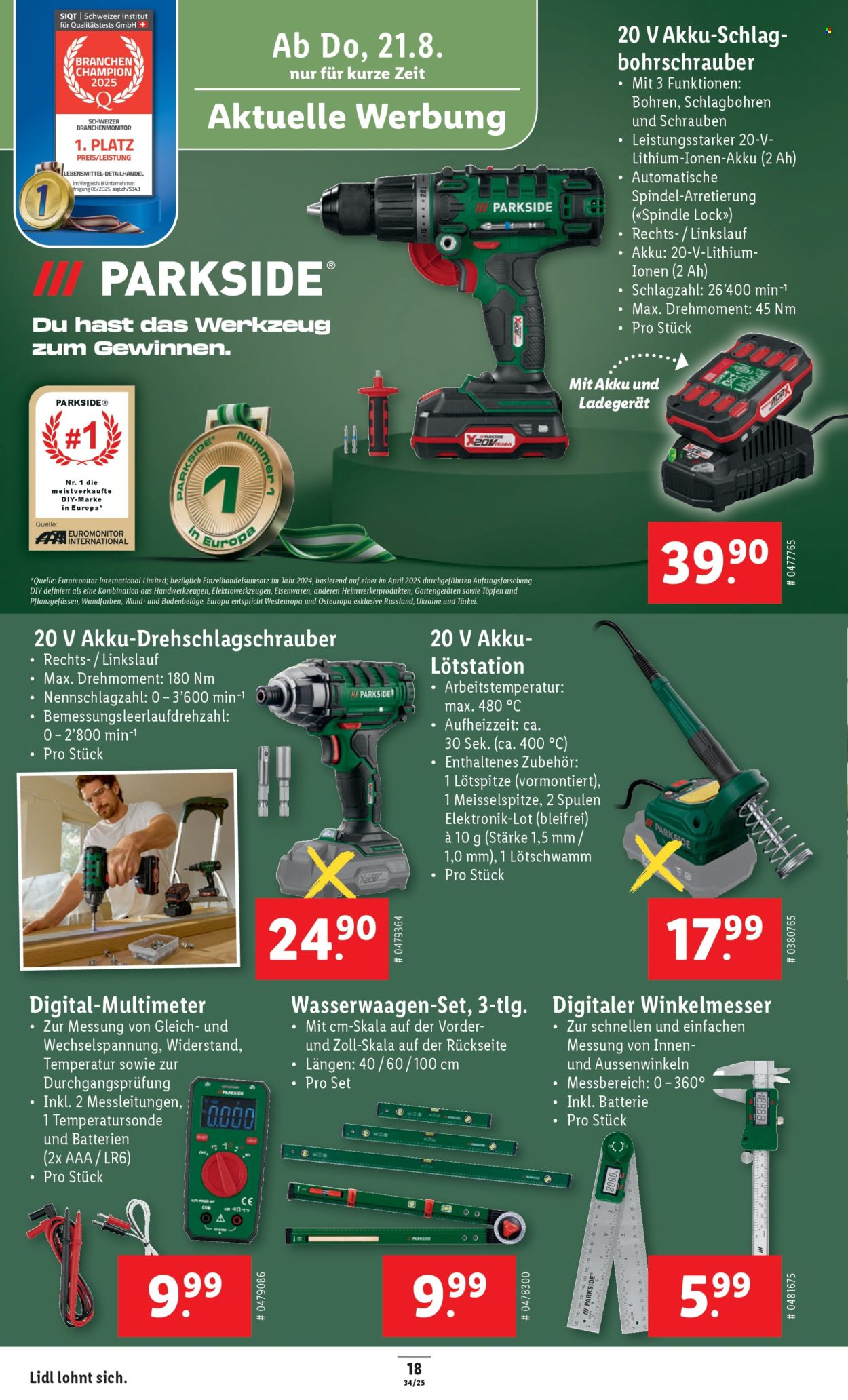 Volantino Lidl - 21.8.2025 - 27.8.2025. Pagina 20. Pagina 20