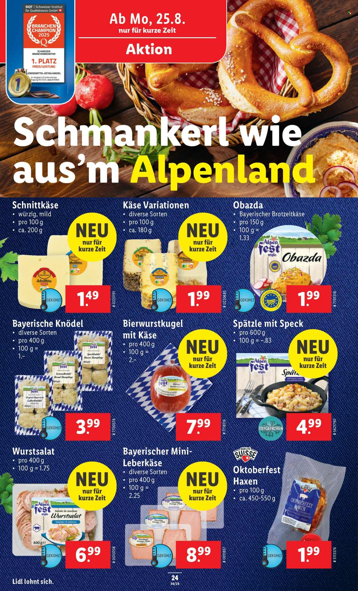 Volantino Lidl - 21.8.2025 - 27.8.2025. Pagina 26. Pagina 26