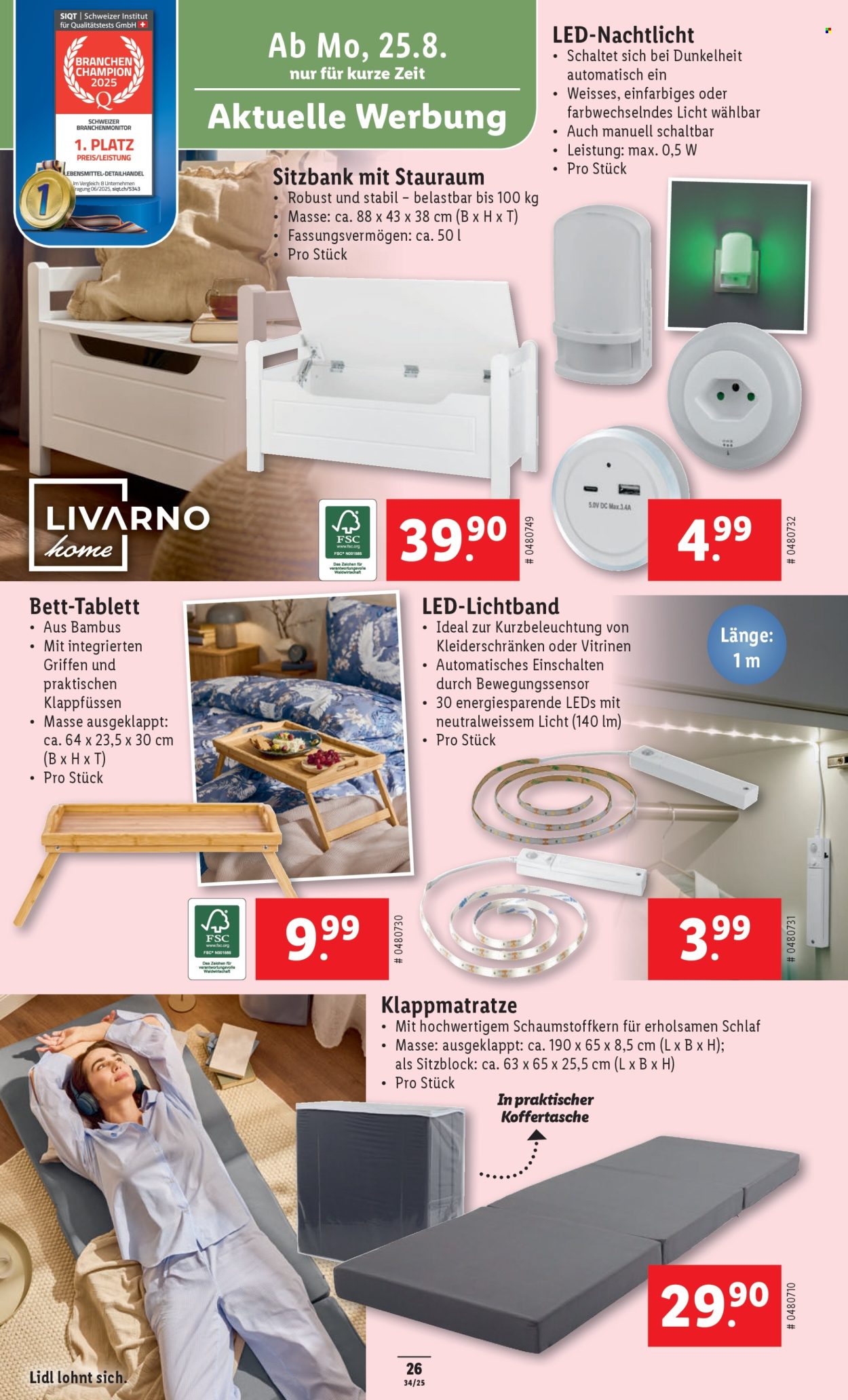 Volantino Lidl - 21.8.2025 - 27.8.2025. Pagina 28. Pagina 28
