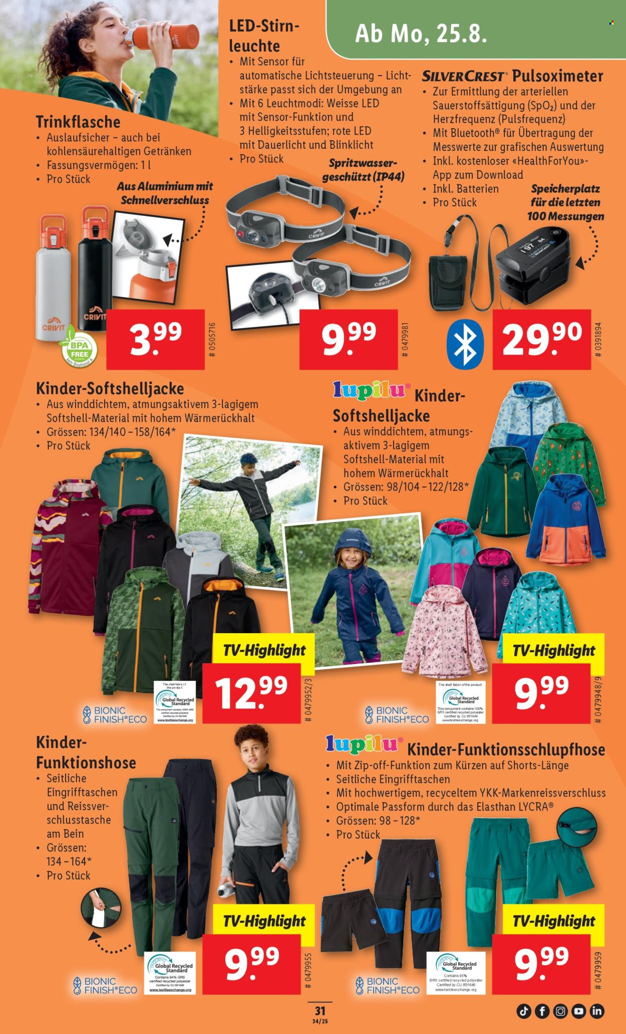 Volantino Lidl - 21.8.2025 - 27.8.2025. Pagina 33. Pagina 33