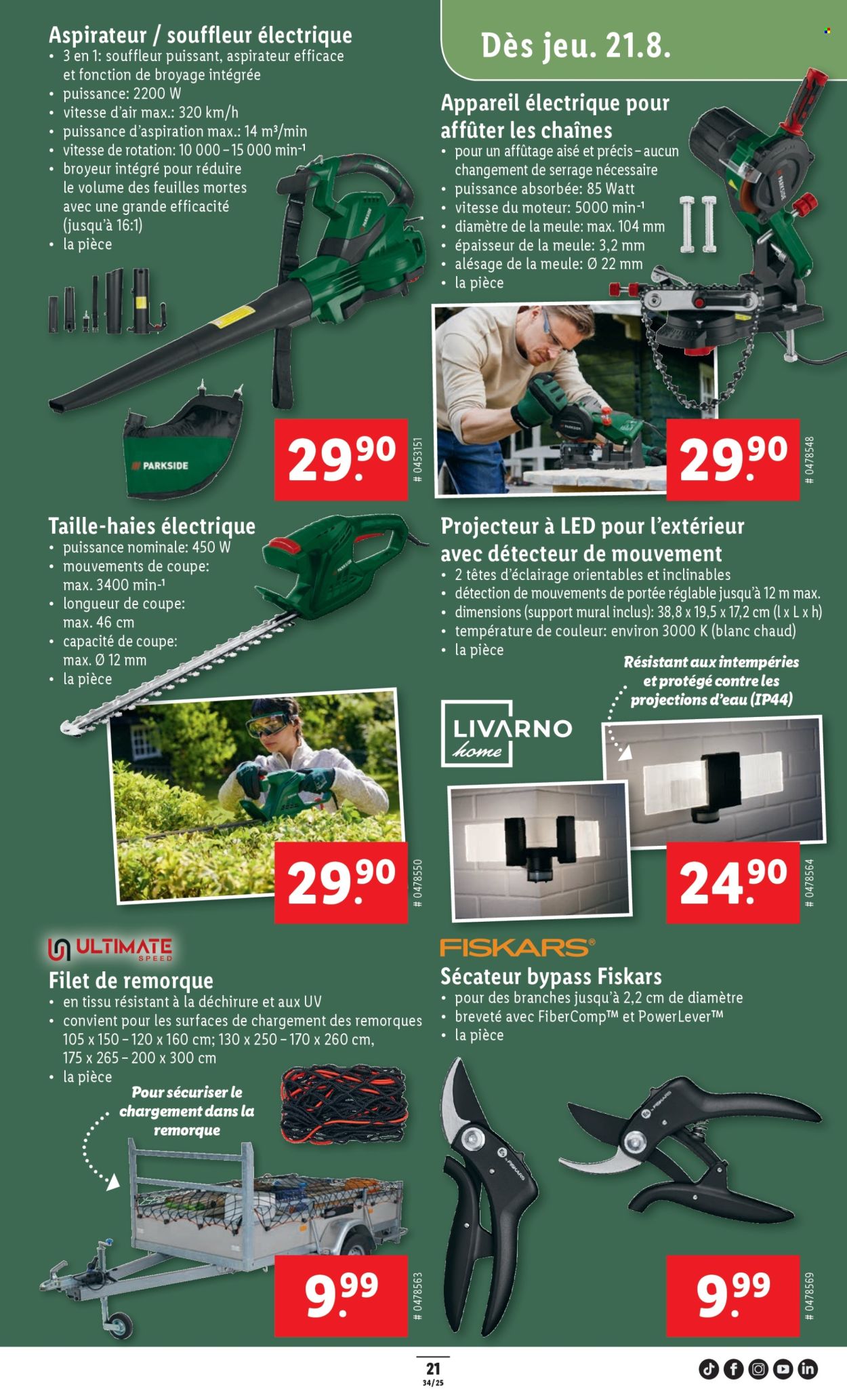 Volantino Lidl - 21.8.2025 - 27.8.2025. Pagina 23. Pagina 23