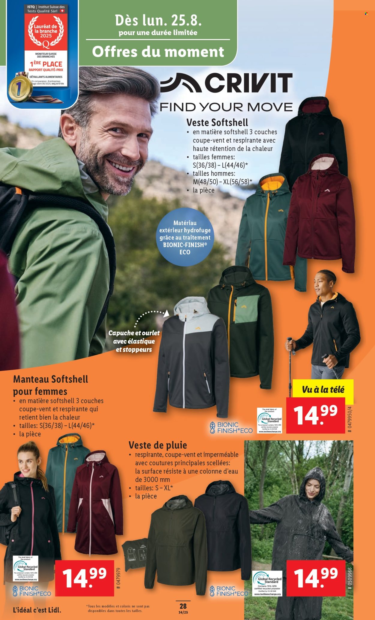 Volantino Lidl - 21.8.2025 - 27.8.2025. Pagina 30. Pagina 30