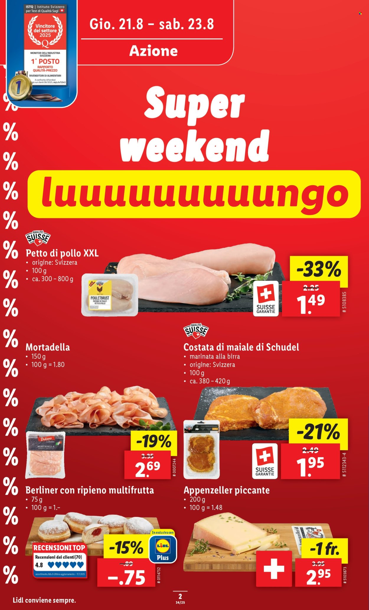 Volantino Lidl - 21.8.2025 - 27.8.2025. Pagina 2. Pagina 2