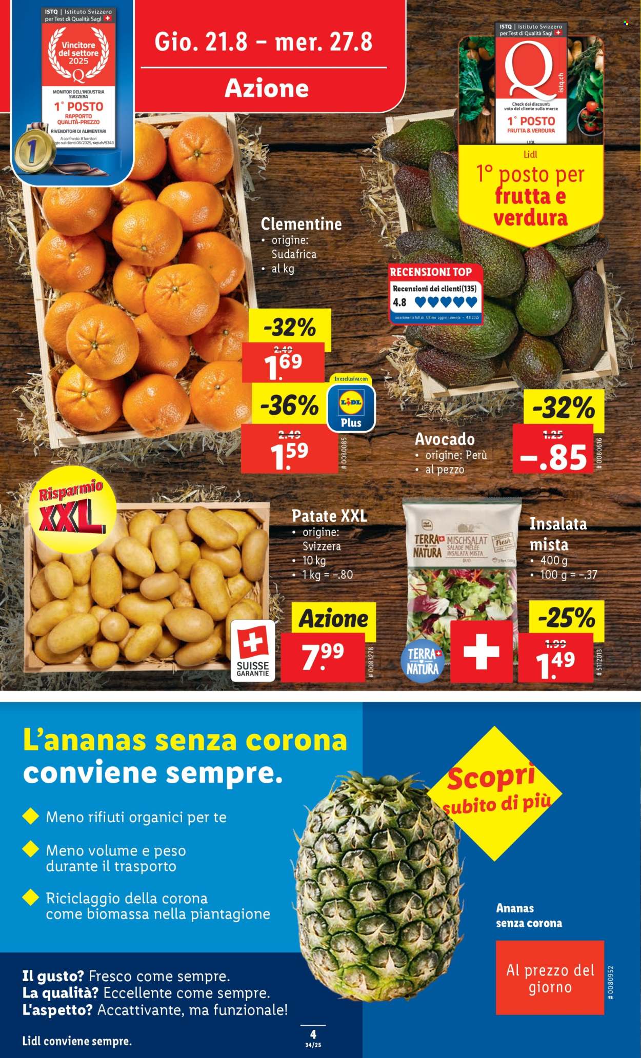 Volantino Lidl - 21.8.2025 - 27.8.2025. Pagina 4. Pagina 4