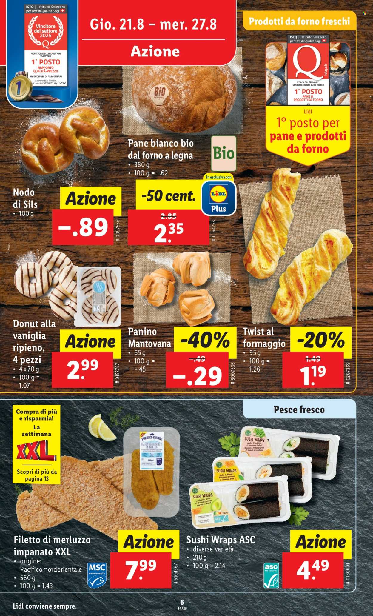 Volantino Lidl - 21.8.2025 - 27.8.2025. Pagina 6. Pagina 6