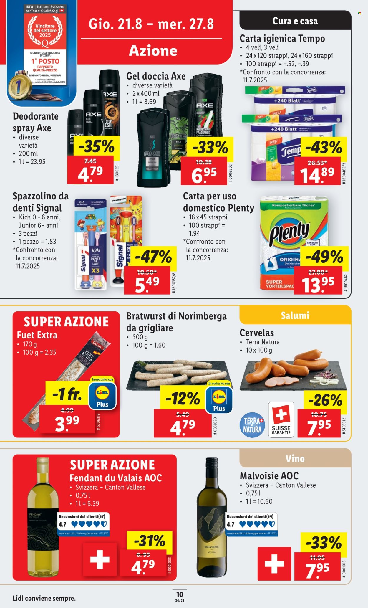 Volantino Lidl - 21.8.2025 - 27.8.2025. Pagina 12. Pagina 12