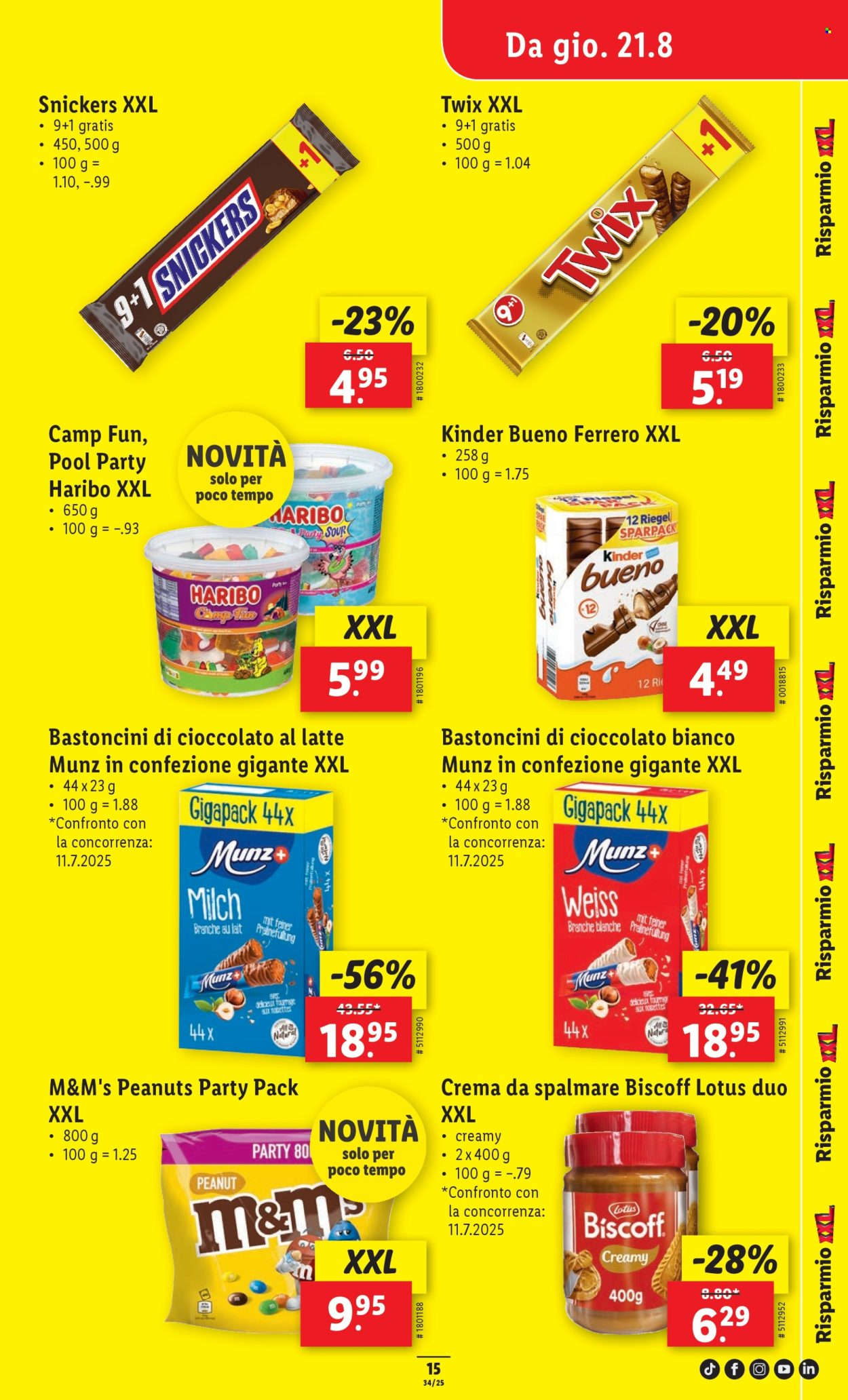 Volantino Lidl - 21.8.2025 - 27.8.2025. Pagina 17. Pagina 17