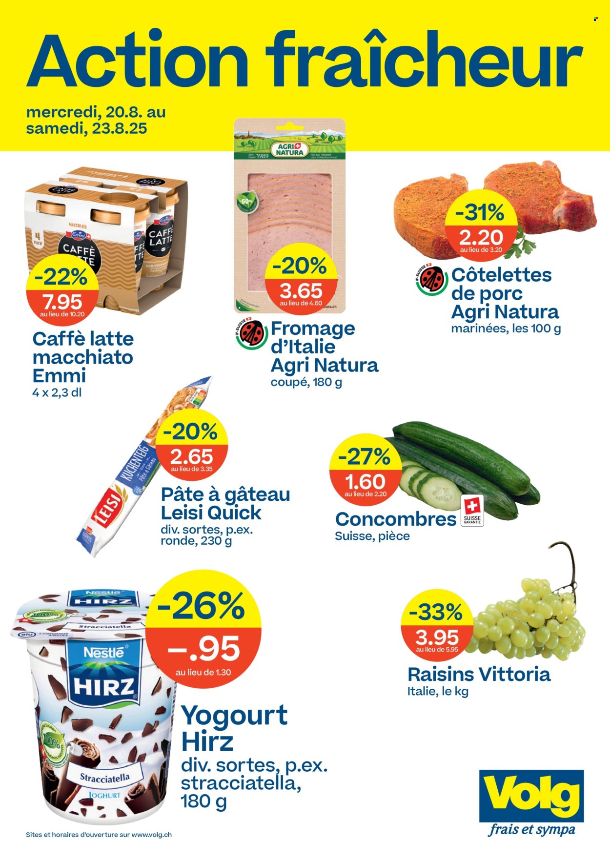 Volantino Volg - 18.8.2025 - 23.8.2025. Pagina 2. Pagina 2