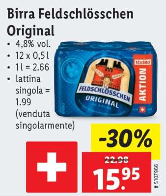 Birra Feldschlösschen Original