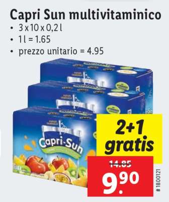 Capri Sun multivitaminico