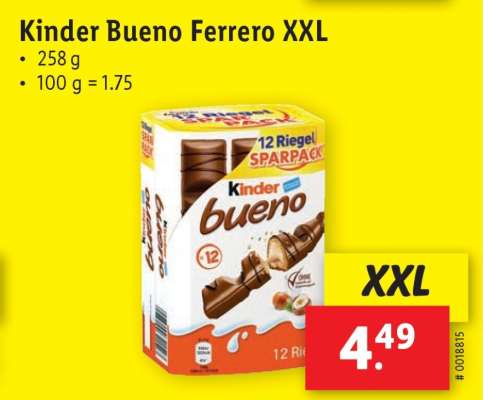 Kinder Bueno Ferrero XXL