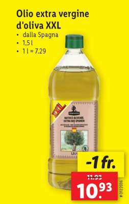 Olio extra vergine d'oliva XXL