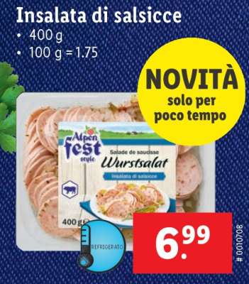 Insalata di salsicce