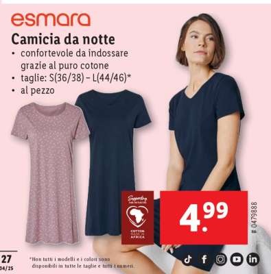 Camicia da notte
