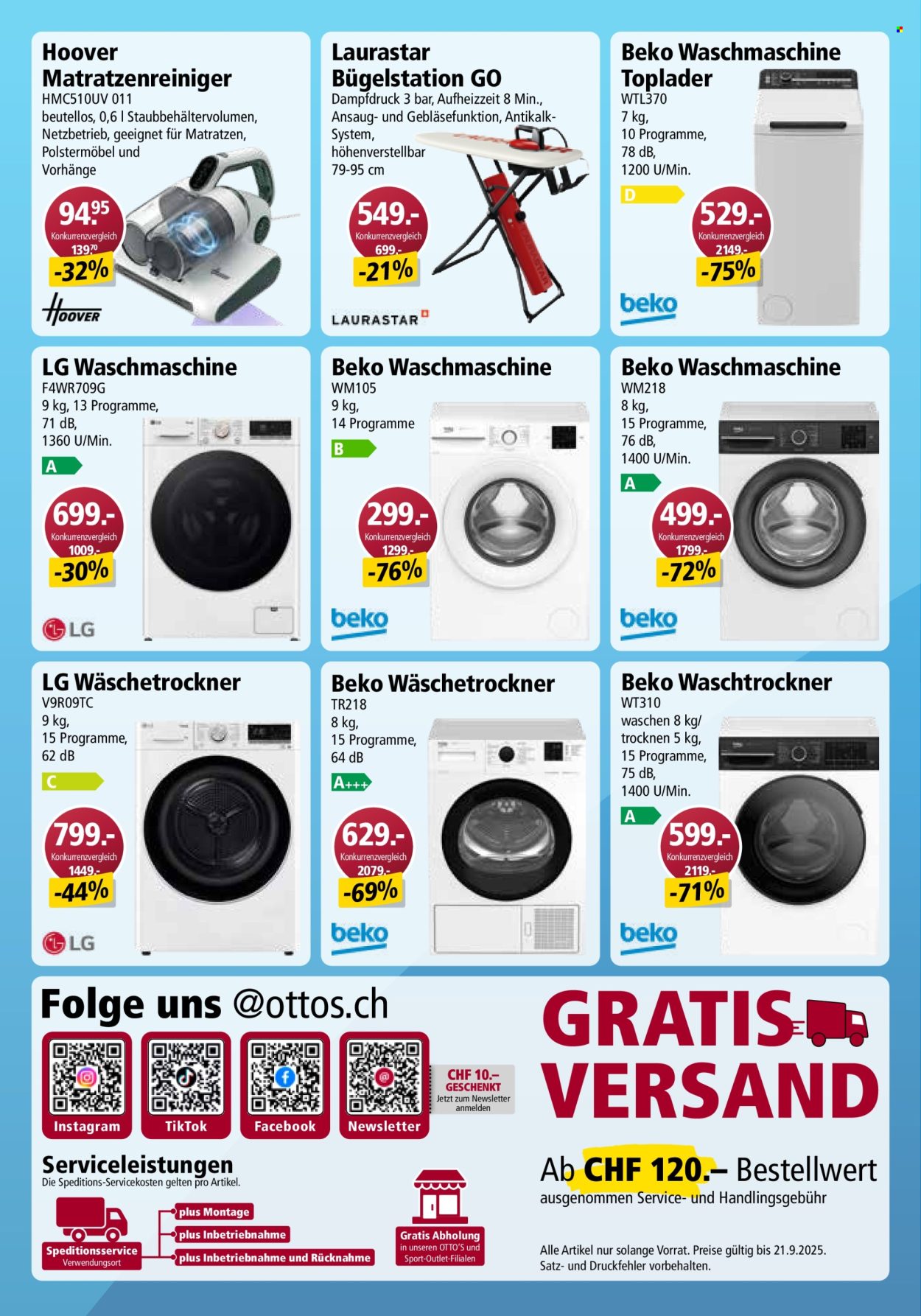 Volantino Otto's. Pagina 2. Pagina 2